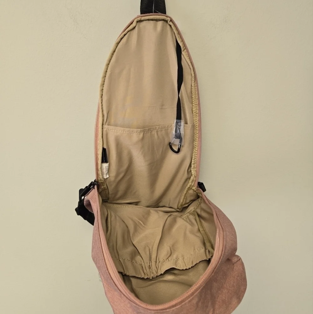 Anello One Shoulder Backpack Pink